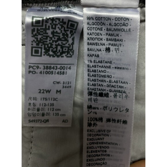 Levi's Ribcage Straight Ankle Women's Plus Sz 22W Super High-Rise Slim Fit Jeans - Picture 12 of 12